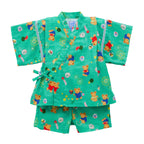 MIKI HOUSE Bear Two-Piece Kimono Jinbei