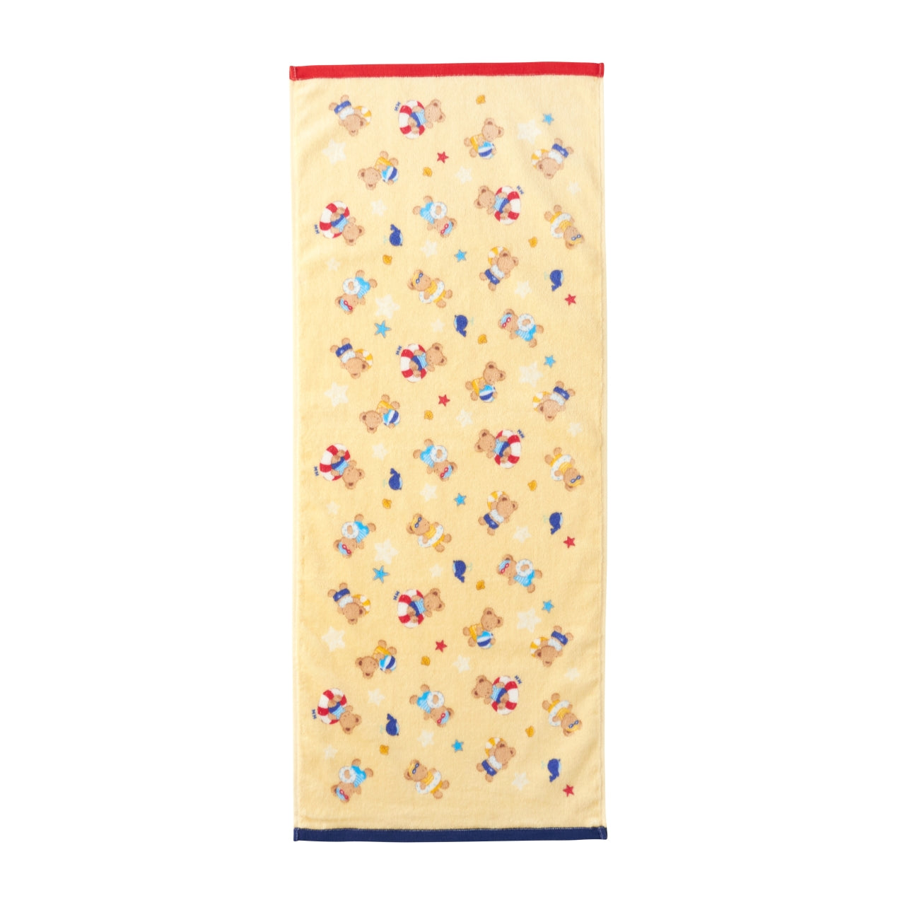 Seaside Teddy Bear Adventure Towel