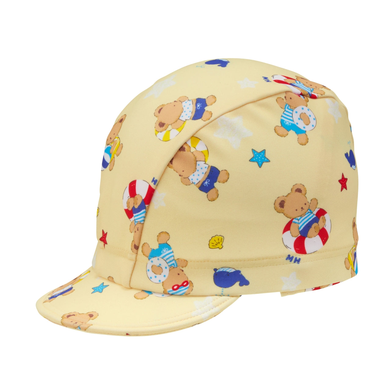 Seaside Teddy Bear Swim Cap