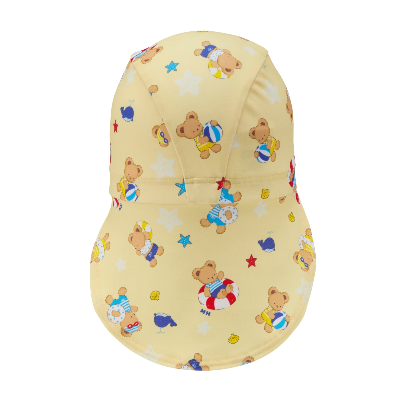 Seaside Teddy Bear Swim Cap