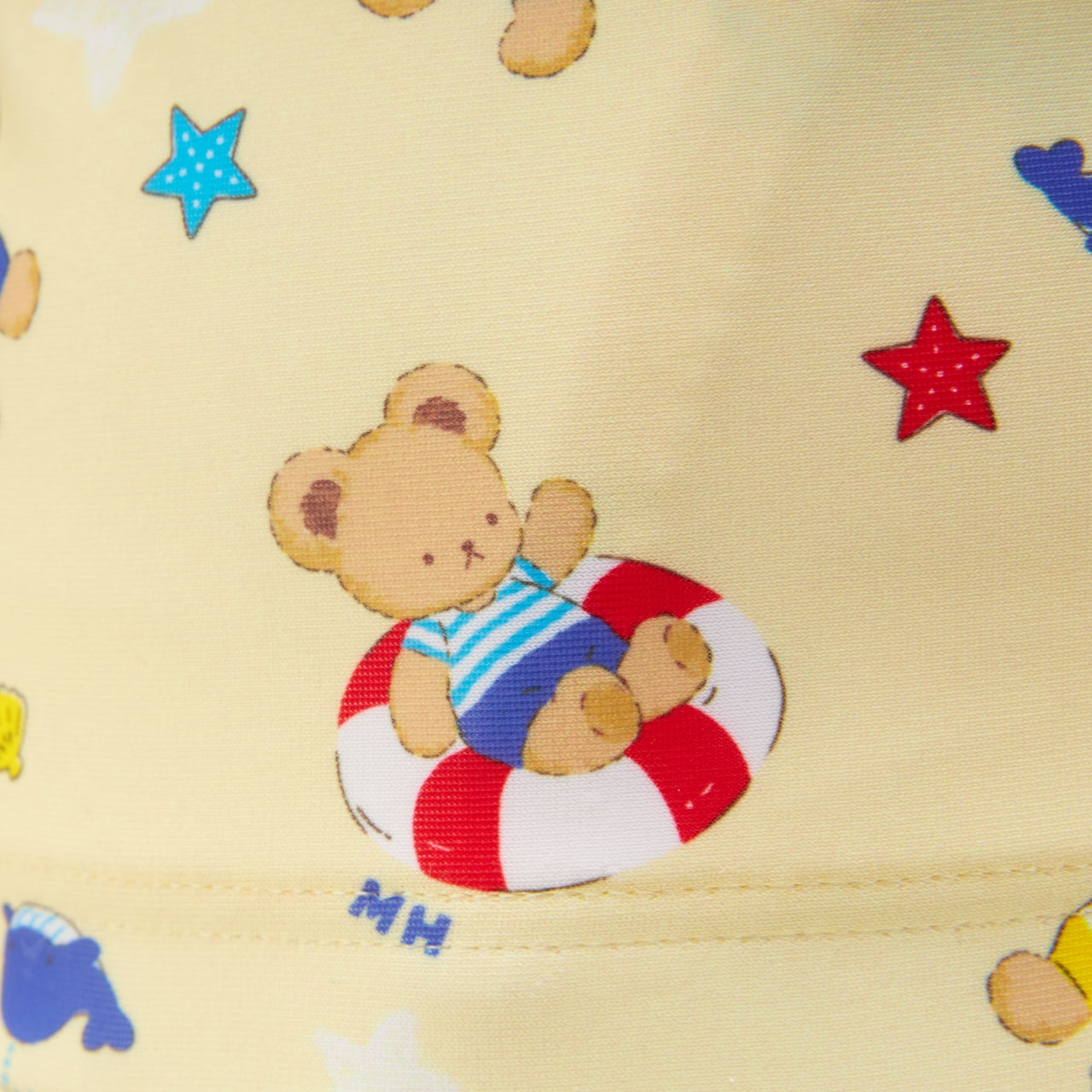 Seaside Teddy Bear Swim Cap