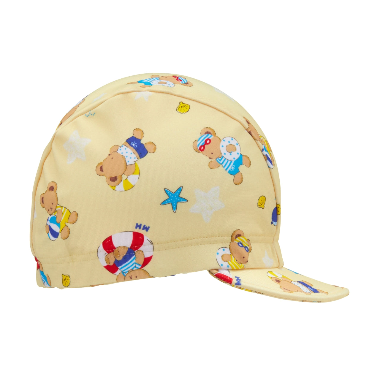 Seaside Teddy Bear Swim Cap