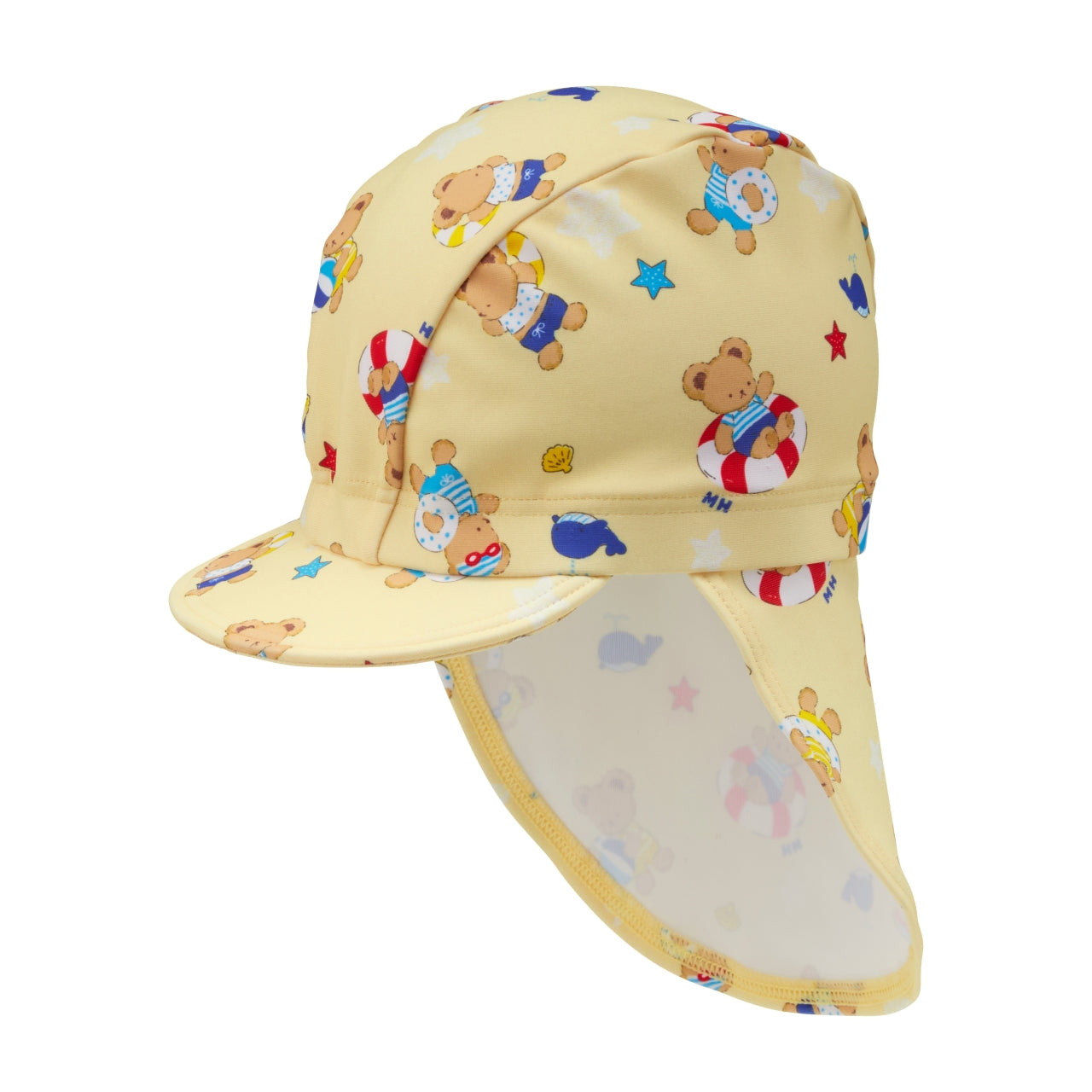 Seaside Teddy Bear Swim Cap