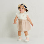 Elegant Straw-Style Ribbon Hat