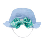 Floral Ribbon Sun Hat