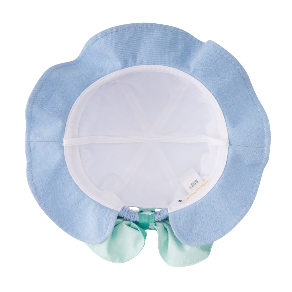 Floral Ribbon Sun Hat