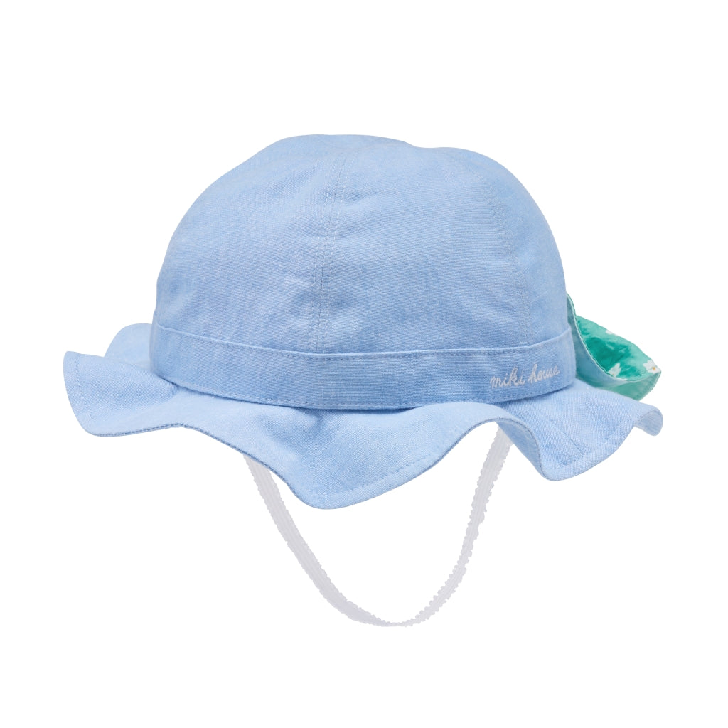 Floral Ribbon Sun Hat