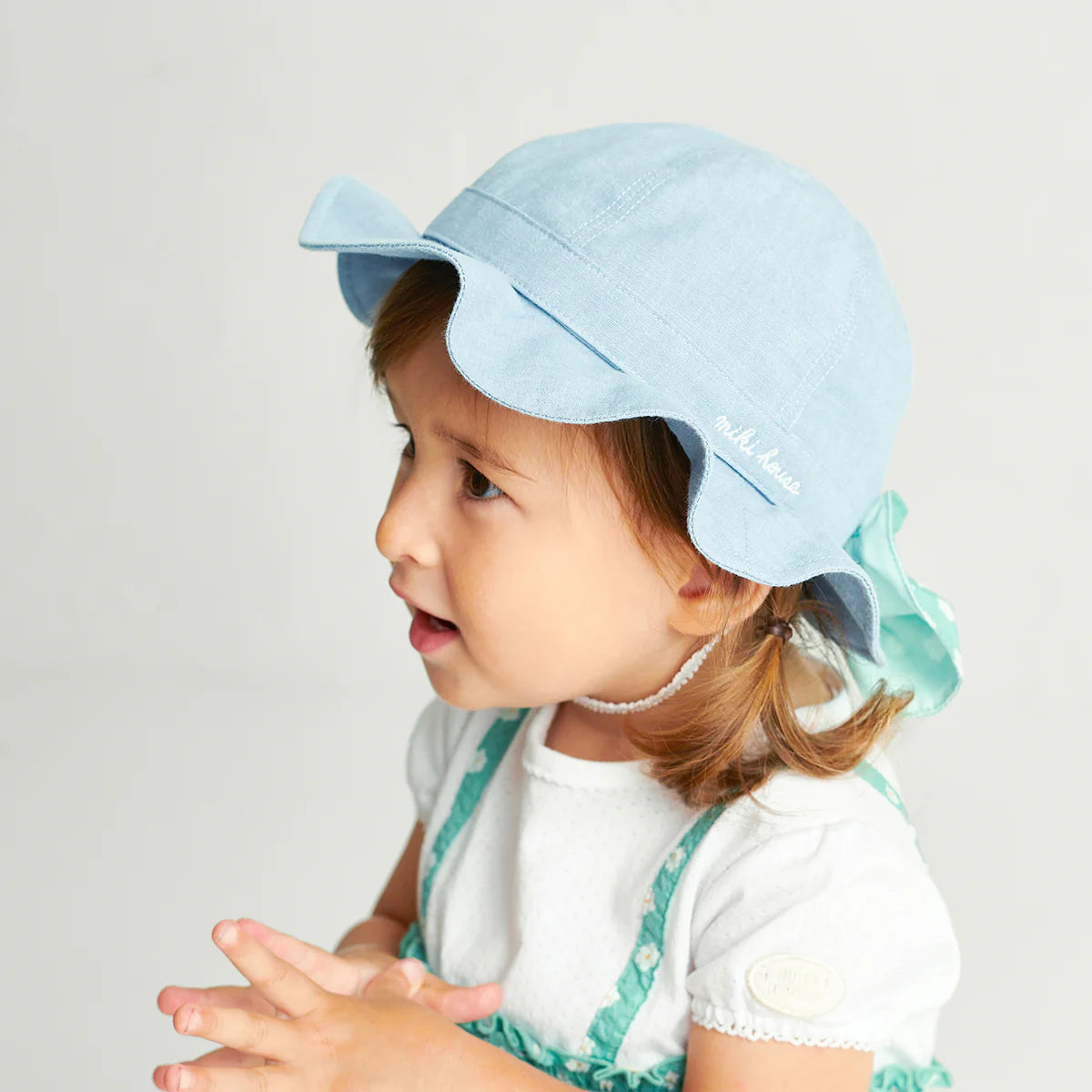 Floral Ribbon Sun Hat