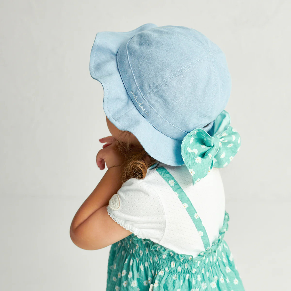 Floral Ribbon Sun Hat