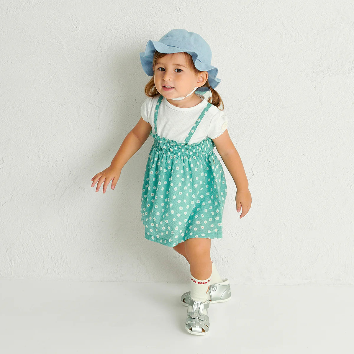 Floral Ribbon Sun Hat