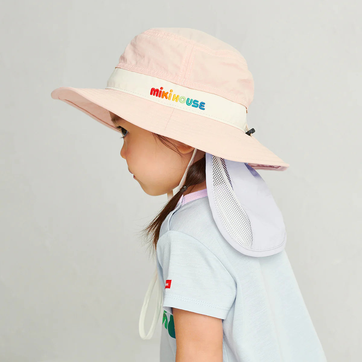 Cool Mesh Sun Hat (MIKIHOUSE Logo Collection)