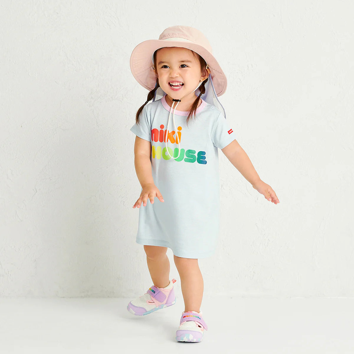 Cool Mesh Sun Hat (MIKIHOUSE Logo Collection)