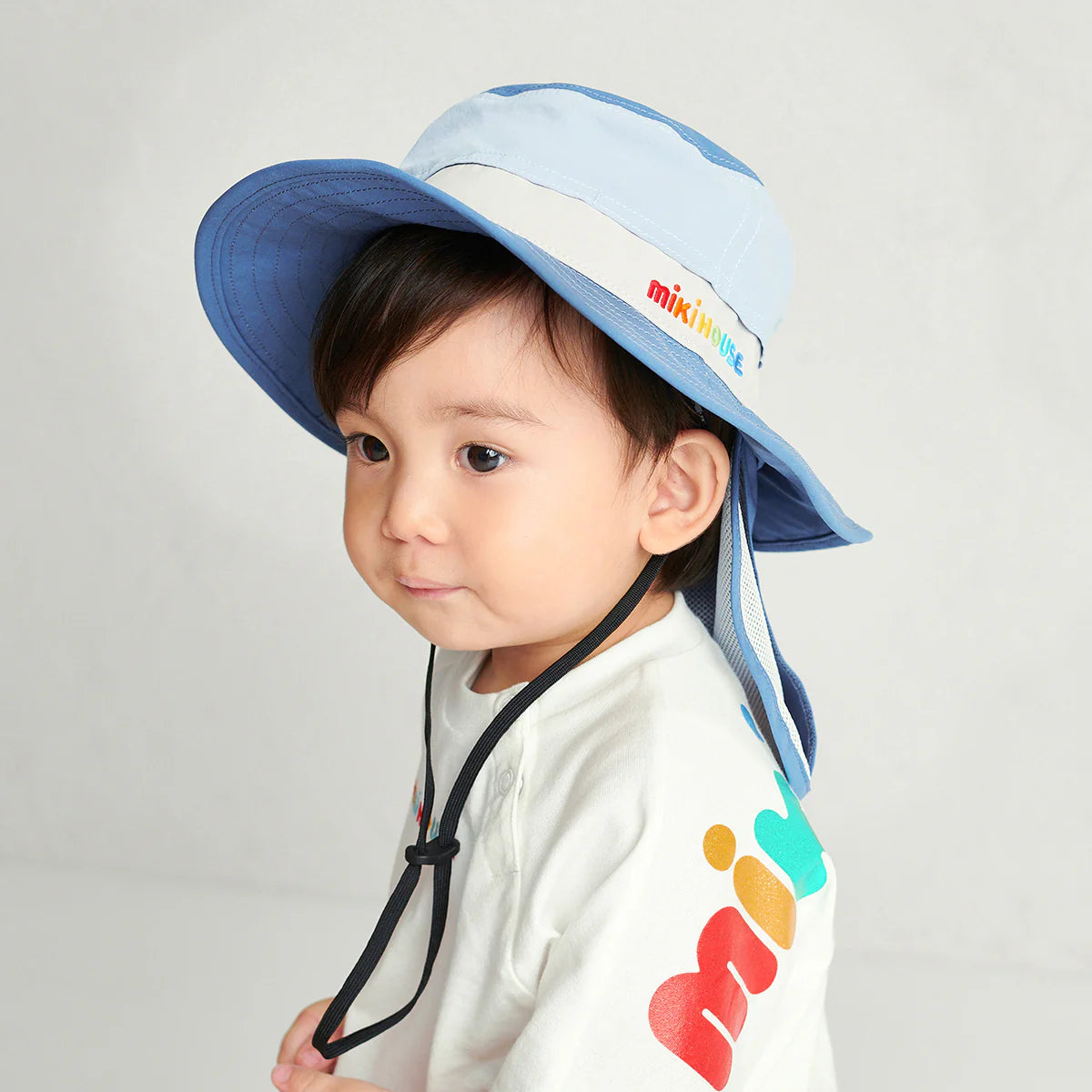 Cool Mesh Sun Hat (MIKIHOUSE Logo Collection)