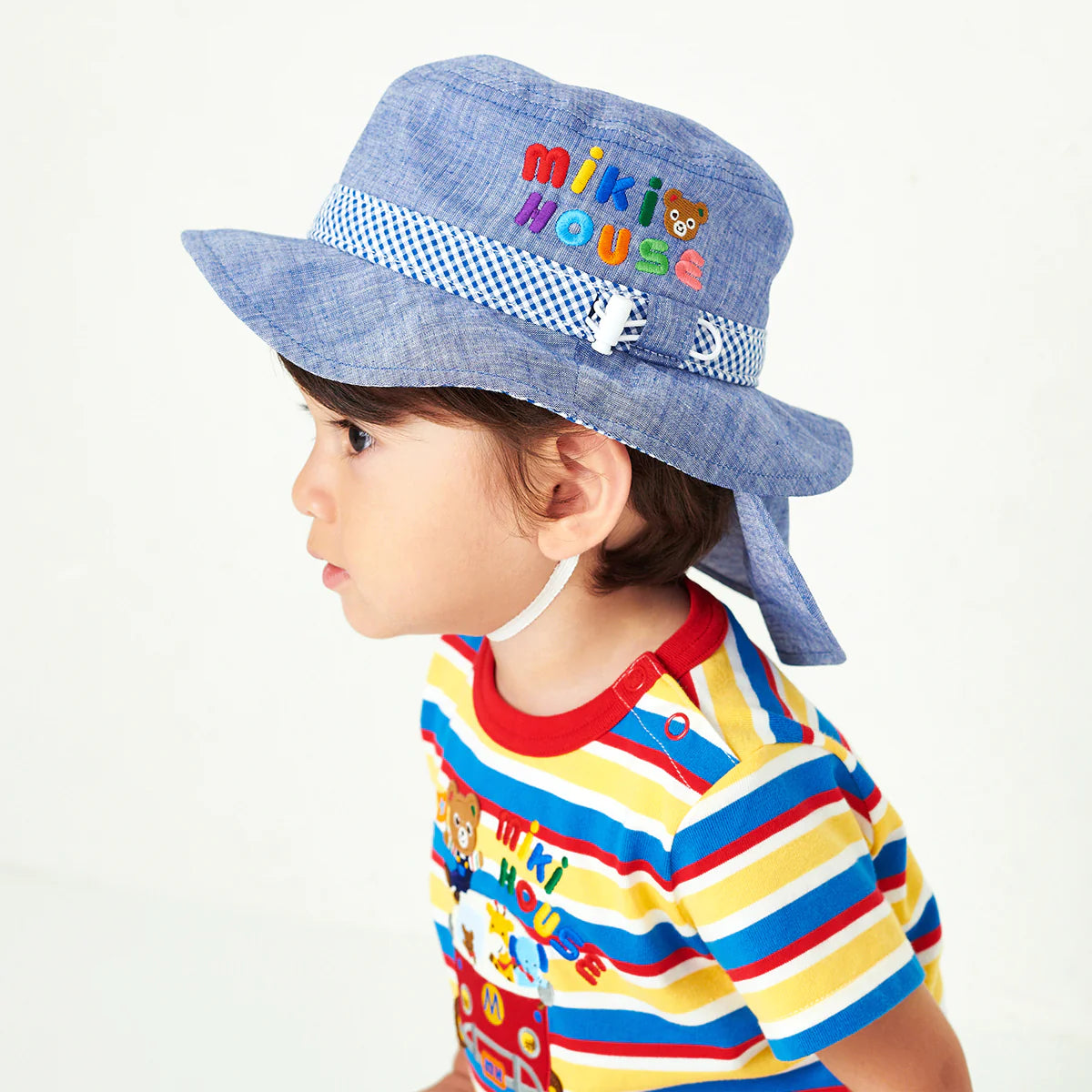 Sunshade Soft Hat with Embroidered Logos and Pucchi