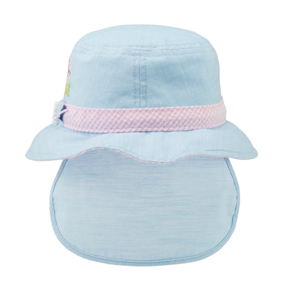 Sunshade Soft Hat with Embroidered Logos and Usako