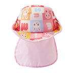Puzzle Block Usako Mesh Hat (With Sun Cover)