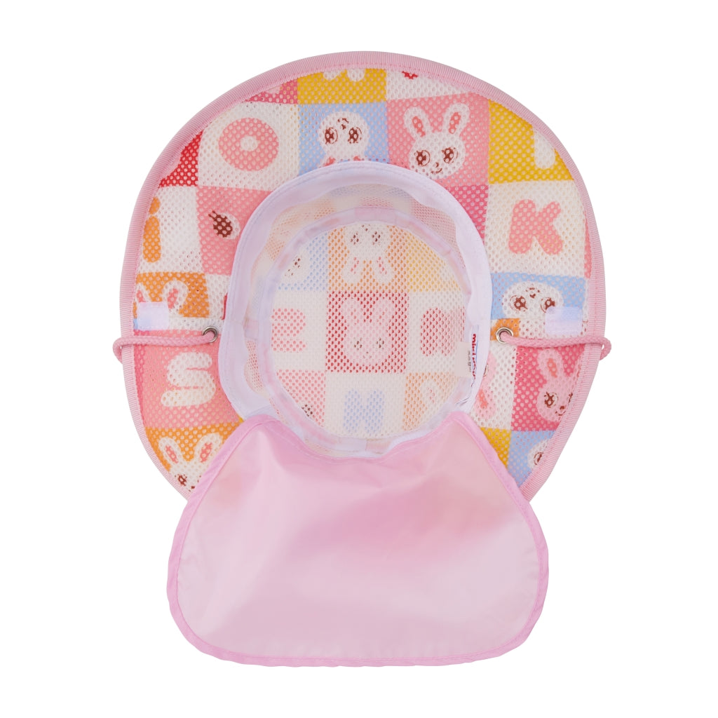 Puzzle Block Usako Mesh Hat (With Sun Cover)