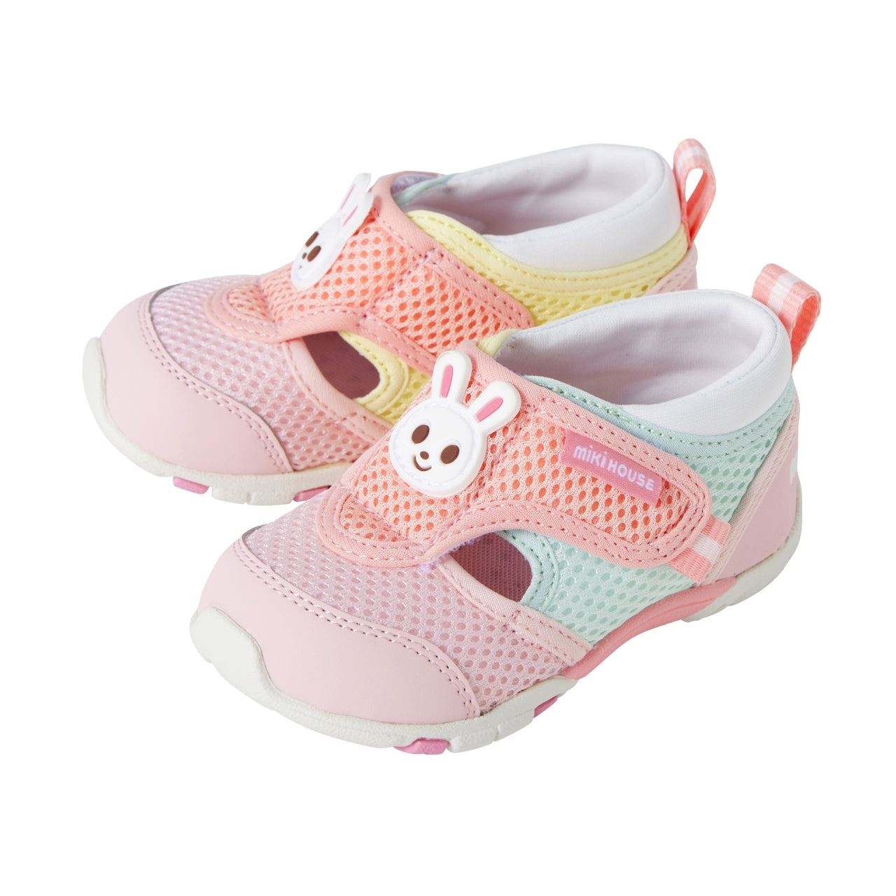 Double Russell Mesh Second Shoes - Strawberry Swirl