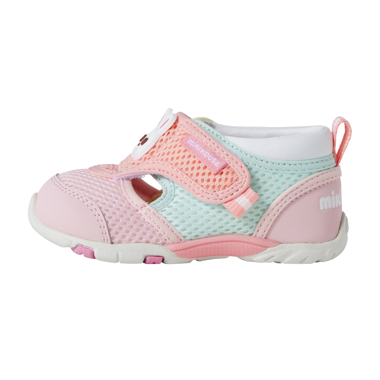 Double Russell Mesh Second Shoes - Strawberry Swirl