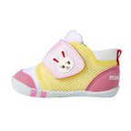 Double Raschel First Walker Shoes - Usako Pop