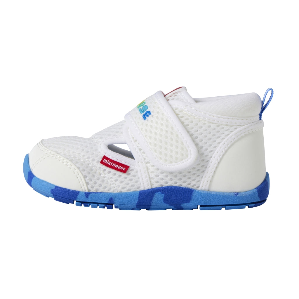 Double Raschel Mesh Second Shoes - Neon Marble