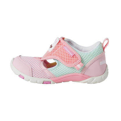 Double Russell Mesh Sneakers for Kids - Strawberry Swirl