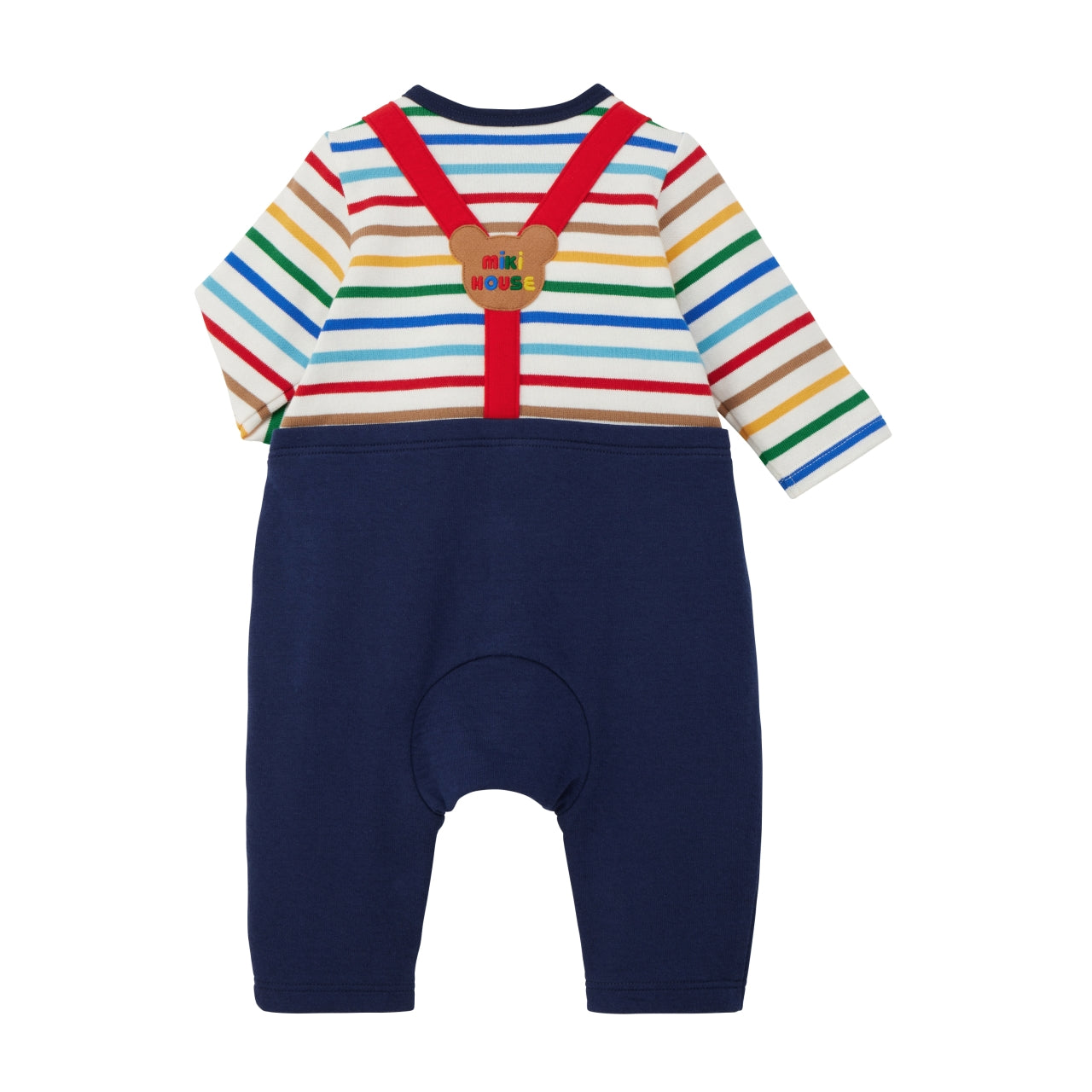 Suspender Faux-Layered Coverall