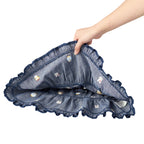 Usako Bunny & Friends All-Over Denim Skirt