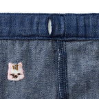 Usako Bunny & Friends All-Over Denim Skirt