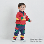 MIKI HOUSE Logo Colourful Pocket Joggers