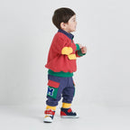 MIKI HOUSE Logo Colourful Pocket Joggers