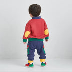 MIKI HOUSE Logo Colourful Pocket Joggers