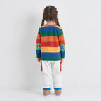 MIKI HOUSE Logo Colourful Pocket Joggers