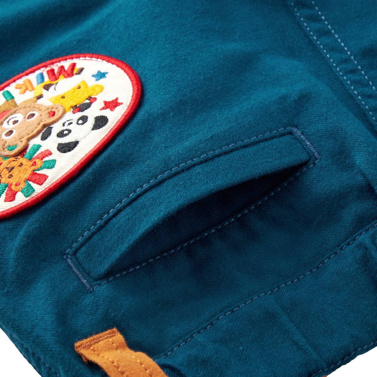 Pucchi's Pop Patch Wide-Leg Pants