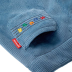 Musical Band Stretch Corduroy Fleece Trousers