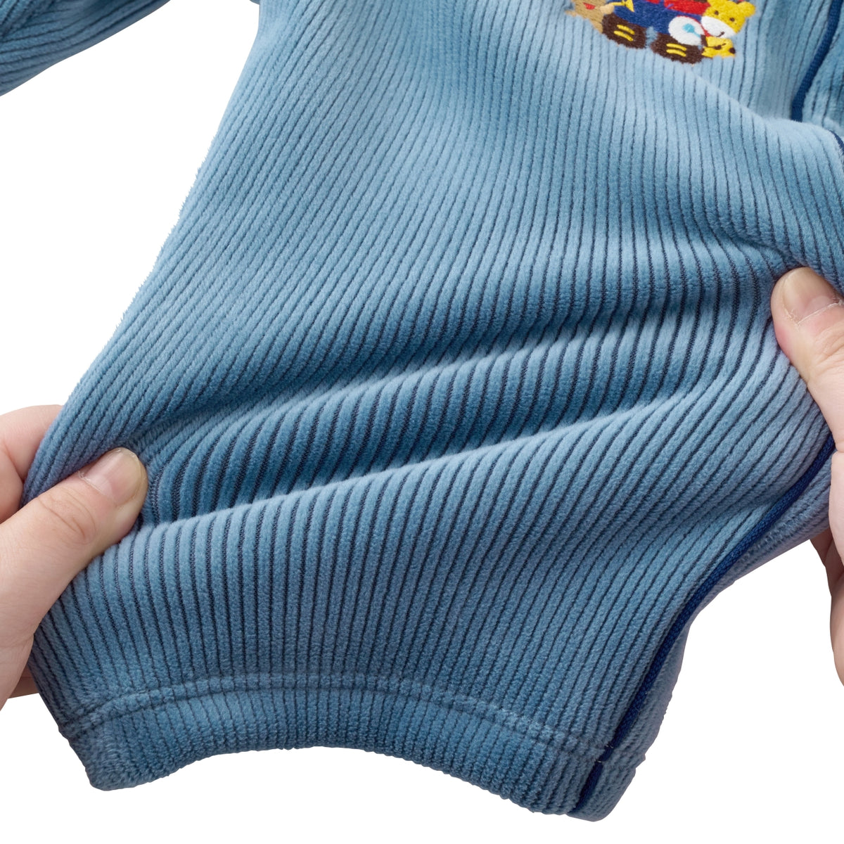 Musical Band Stretch Corduroy Fleece Trousers