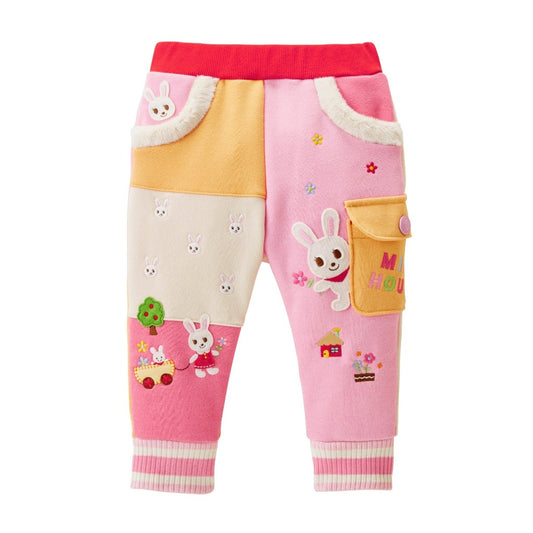 Usako Bunny Patchwork Thermic Trousers
