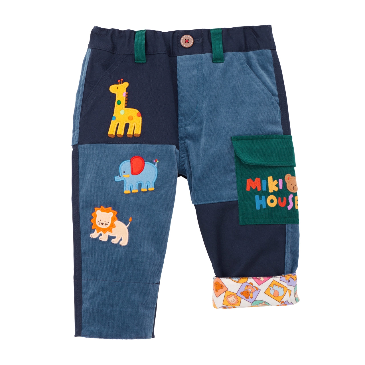Classic Bear Retro Patch Trousers