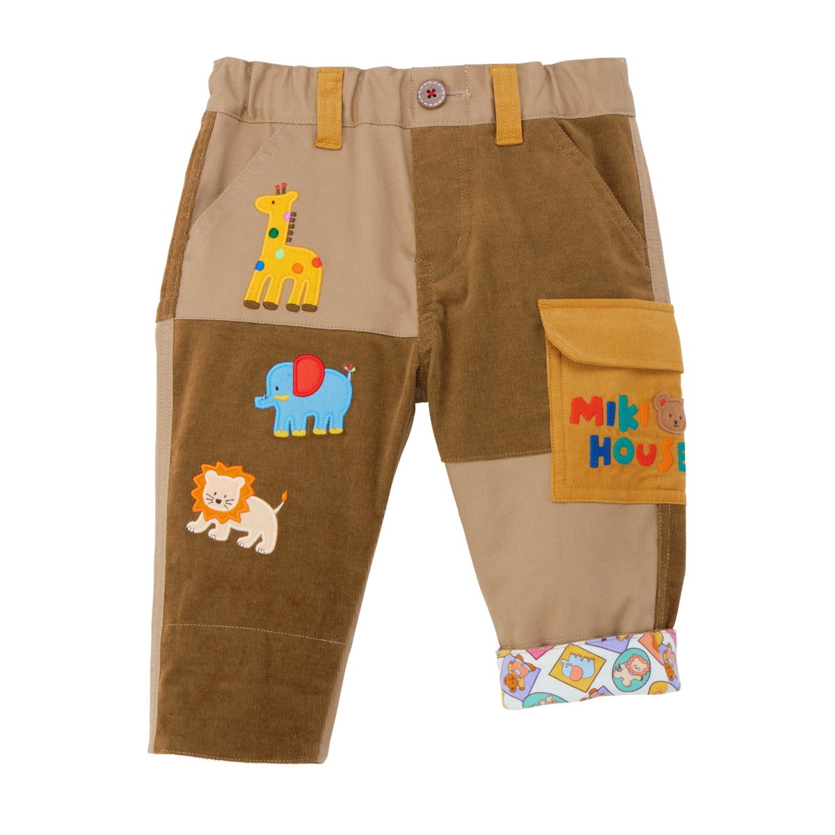 Classic Bear Retro Patch Trousers