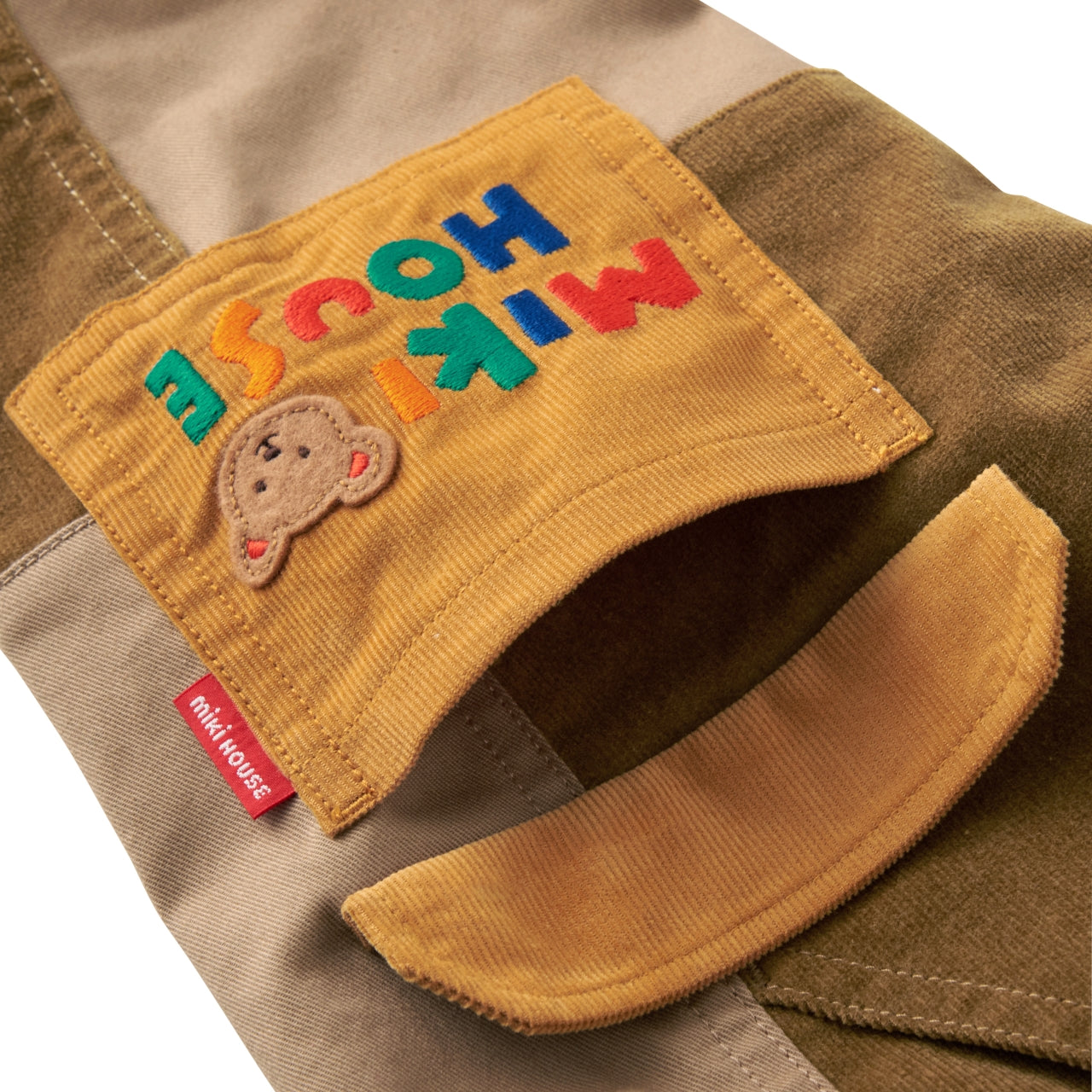 Classic Bear Retro Patch Trousers