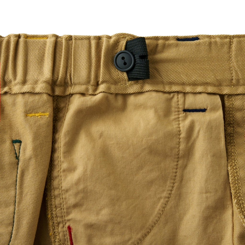 Friendly Animal Motif Trousers with Embroidery