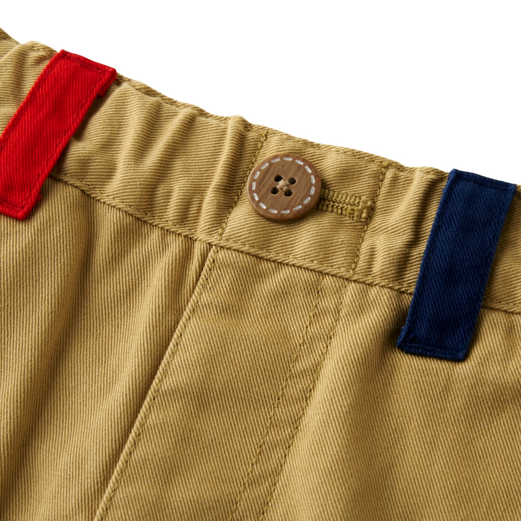 Friendly Animal Motif Trousers with Embroidery