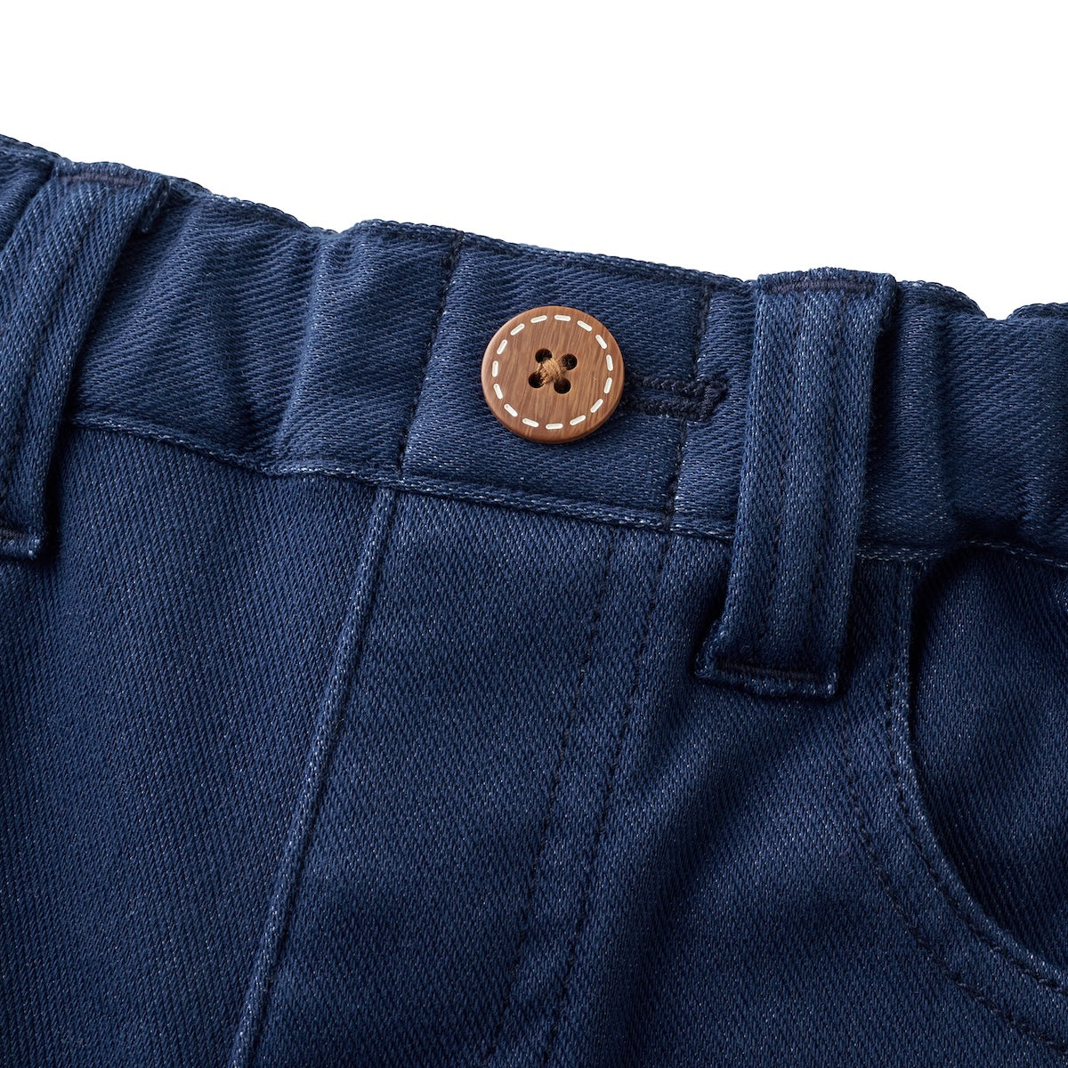 Usako Appliqué Stretch Knit Twill Trousers