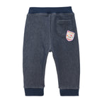 Sports Motif Brushed Stretch Trousers