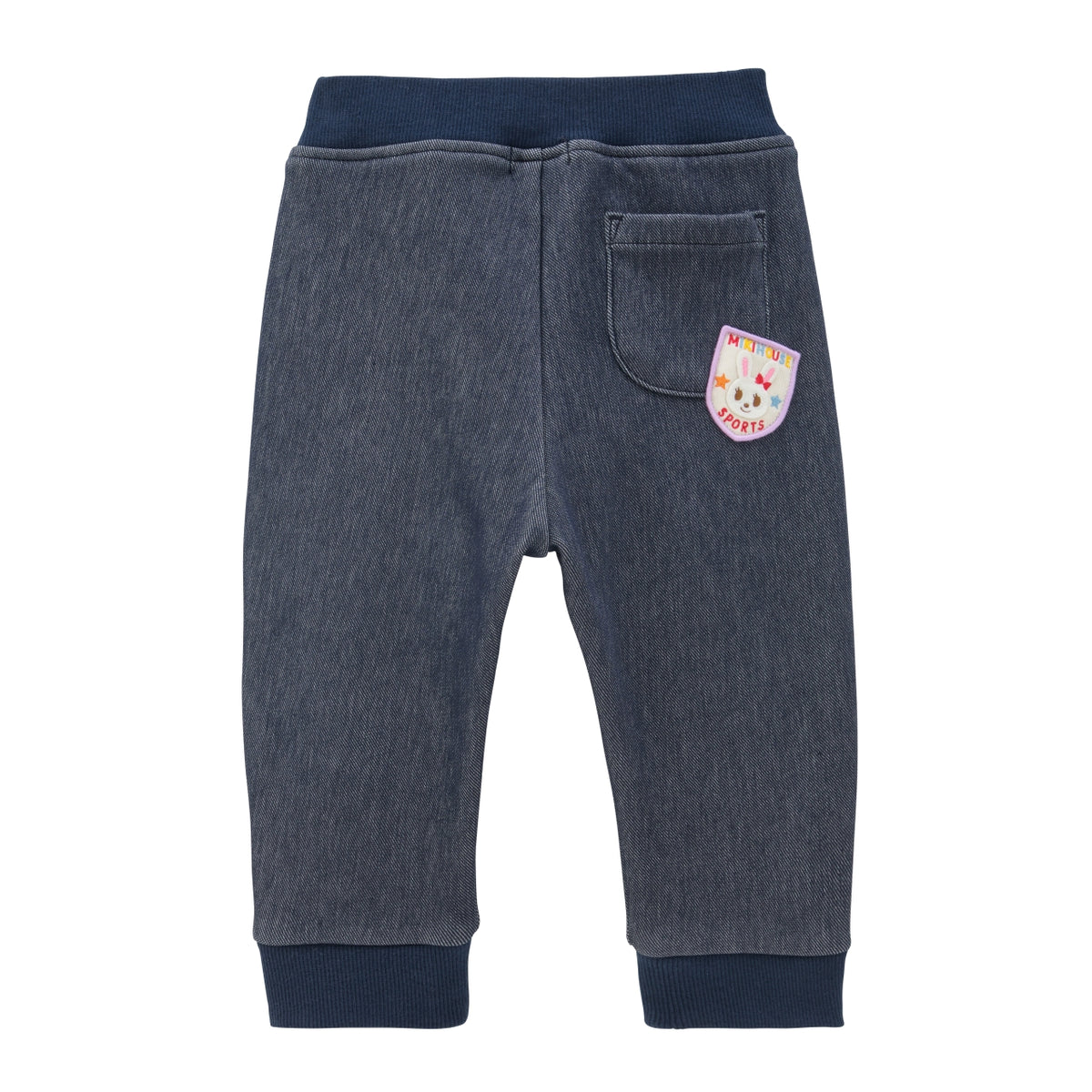 Sports Motif Brushed Stretch Trousers