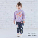 Sports Motif Brushed Stretch Trousers