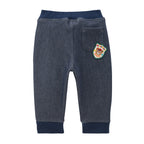 Sports Motif Brushed Stretch Trousers