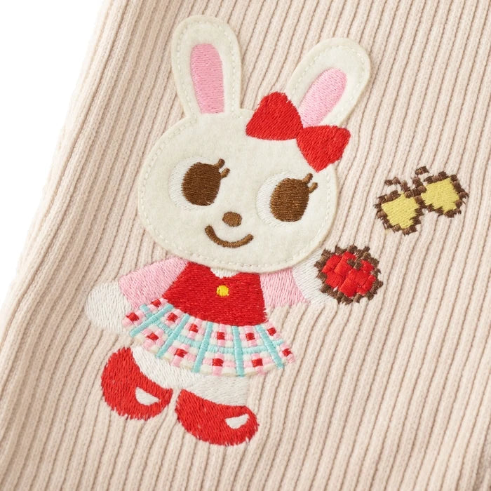 Usako & Flowers Knit Corduroy Trousers