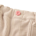 Usako & Flowers Knit Corduroy Trousers
