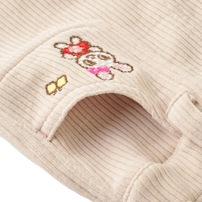Usako & Flowers Knit Corduroy Trousers